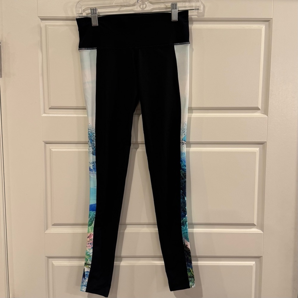 Athleta Women’s Tropical Print Athletic‎ Leggings Size XXS